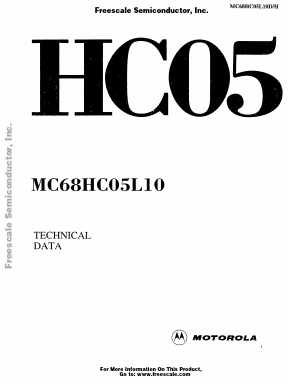 MC68HC05L10 image