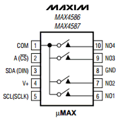 MAX4586 image