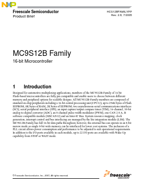 MC9S12B64MPVE image