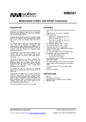 WM8581 image